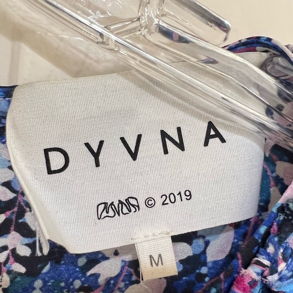 DYVNA  Floral Silk Blend A-Line midi Dress. Size‎ Medium - Picture 8 of 12